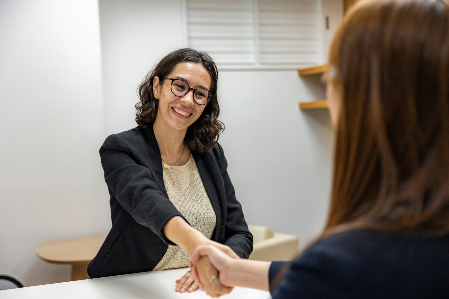 Employee discussing a time-off request with a manager